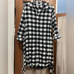 Woolrich brand Buffalo check flannel dress, tagged XL but fits like a large